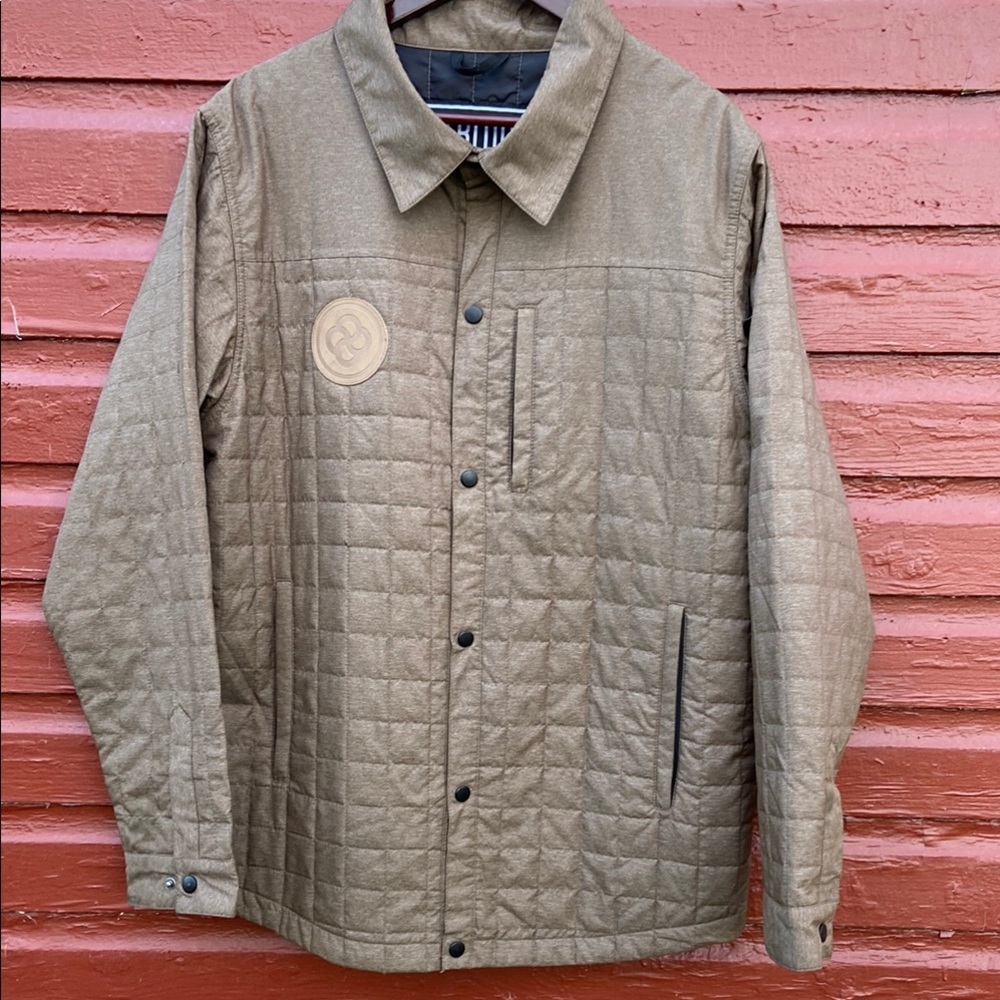 Bloom Outerwear Finn Jacket Quilted Snap Front Waterproof Ski Coat Men's Size L